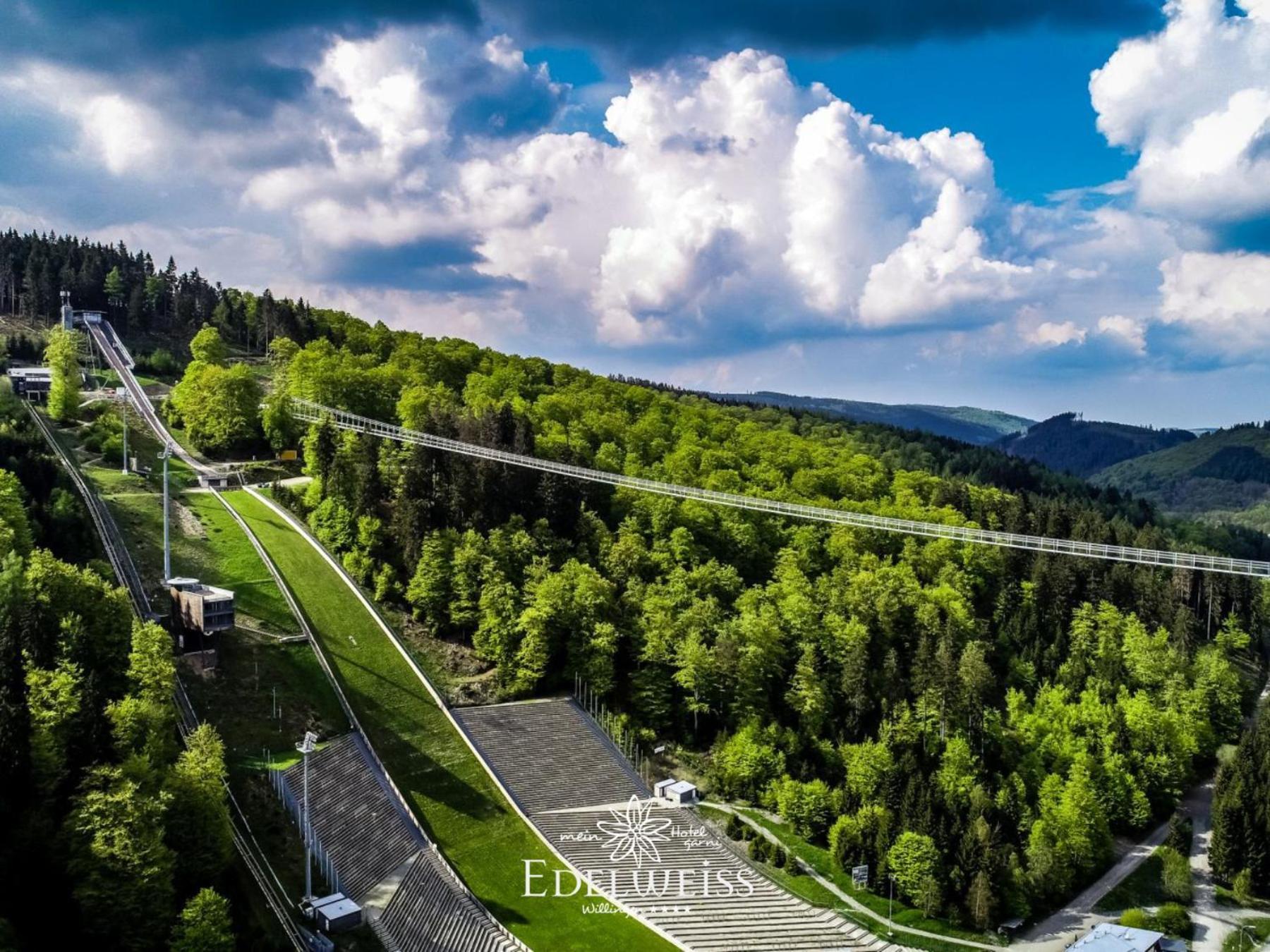 Hotel & Ferienappartements Edelweiss Вилинген Екстериор снимка